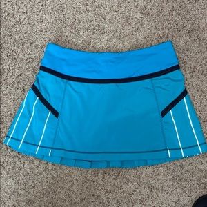 Blue lululemon skirt